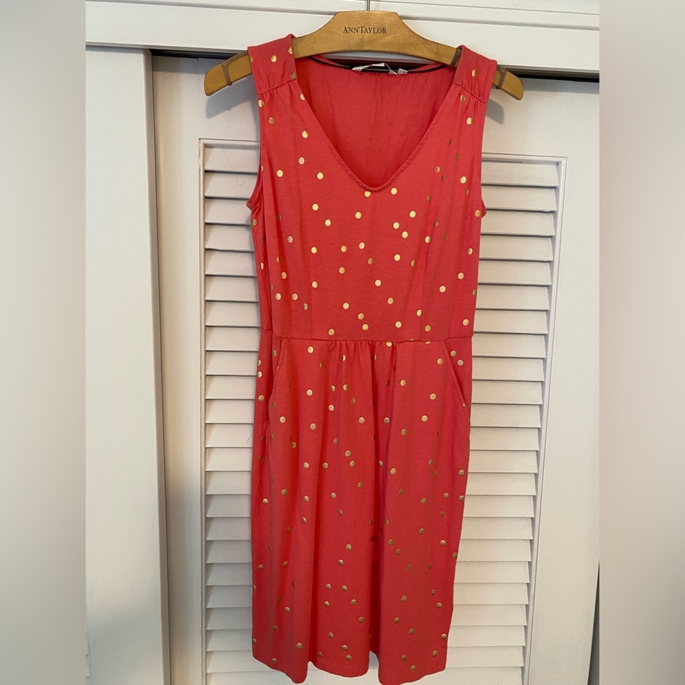 Boden Sleeveless V-Neck Sundress- size 4P